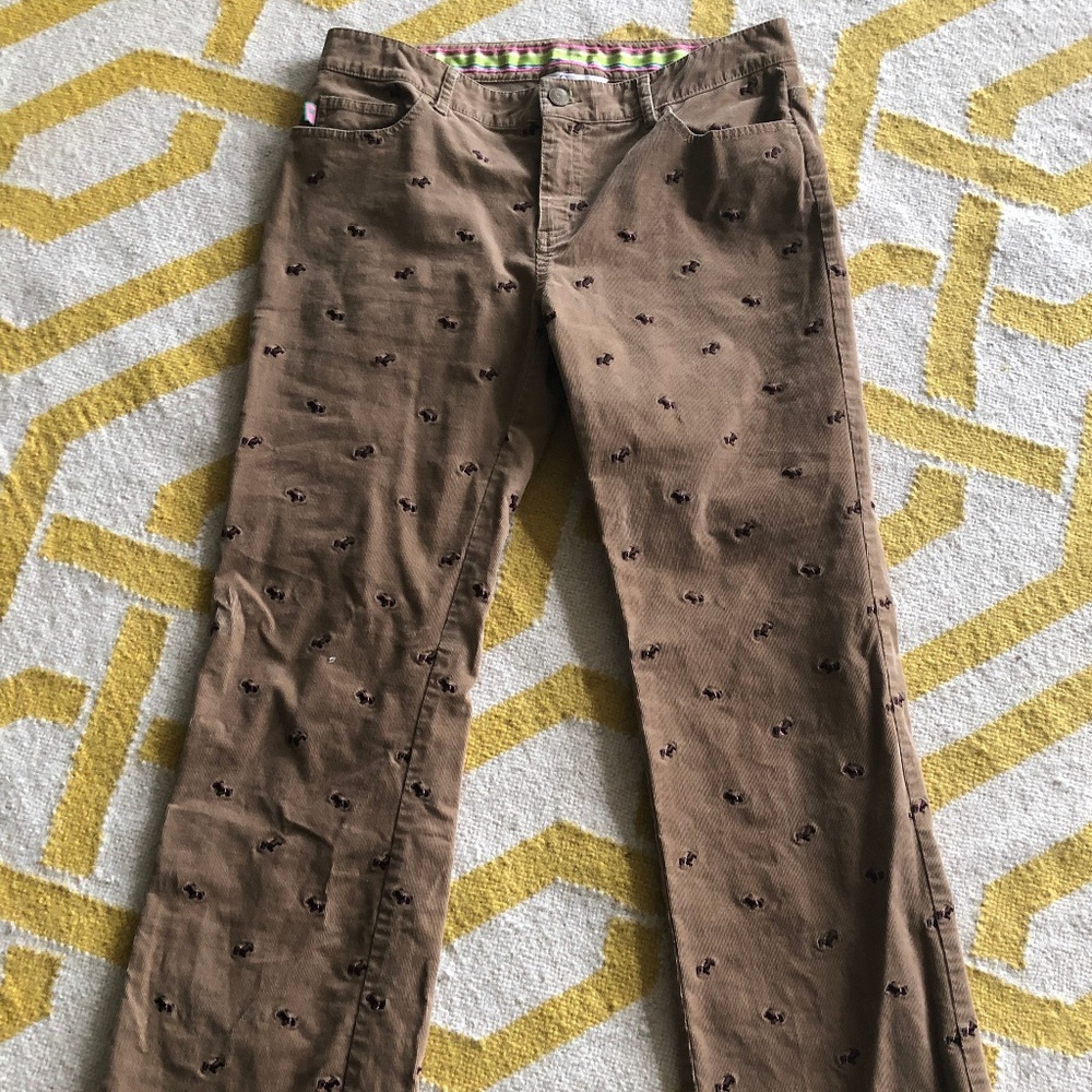 Lilly Pulitzer Scottish Dog Cords